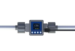 FL101 Real-time Flow Measurement with Clamp-on Ultrasonic Flowmeter Featuring Drop-down Menu and Injection Molding Structure