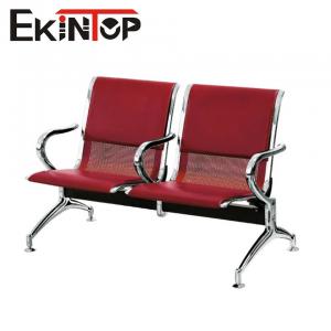 Best Steel Frame 2 Seater Waiting Chair Durable Comfortable For Lounge Waiting Room wholesale