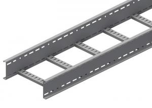 Best Aluminium Carbon Steel HDG Cable Ladder Electro Galvanized 50kg Capacity wholesale