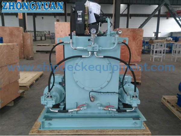 Pushing Tugboat Hydraulic Lock Push System 4000 PSI Hydraulic Power Unit