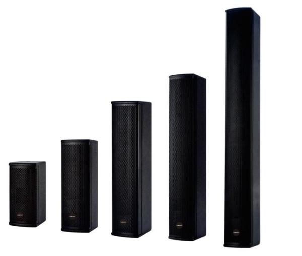 Cheap Full Frequency Linear POE Column Speaker Built In DSP Processing for sale