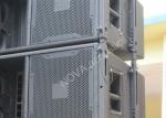Dual 15 Inch 1560W Line Array Speaker Out Door Sound System With Neodymium