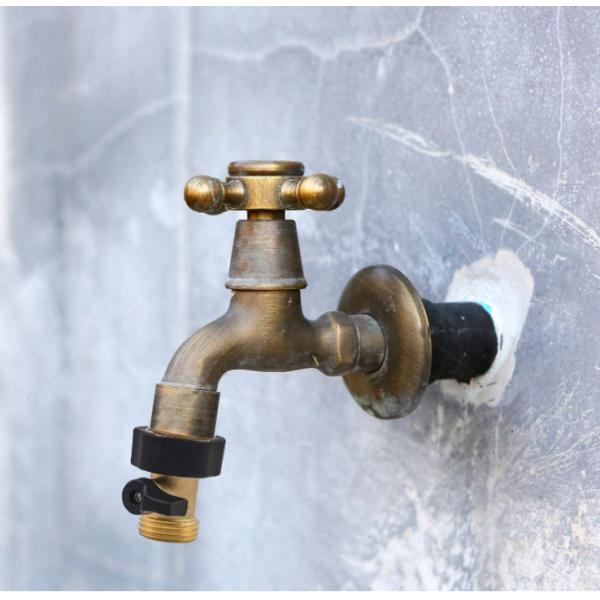 ANSI 3/4 Inch Brass Compression Fitting With Rubber Washers