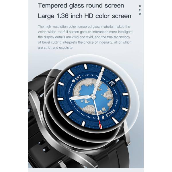 1.32 Inch Smartwatch Bluetooth IOT Devices Scan Code Pay Calling Sleeping Monitor