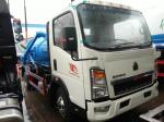 Customized SINO TRUK HOWO 160hp 8,000L vacuum tanker truck for sale, HOT SALE!