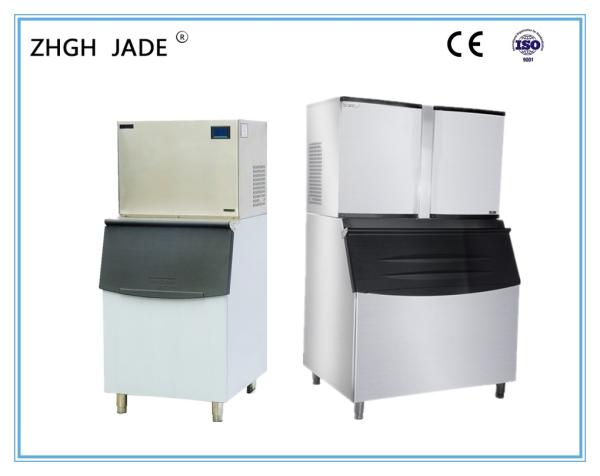 Cheap Split Type Cube Ice Making Machine Constant Voltage Device R404A Refrigerant for sale