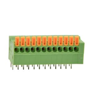Best 0.1&quot; Pitch Spring Type Terminal Block KF141R-2.54 For PCB Mounting 2 ~ 24 Poles wholesale