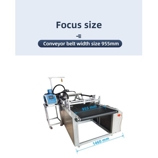 Air Pressure 0.5-0.8MPA Hot Melt Adhesive Spraying Machine for Carton Box Bottom Folding