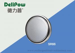 Best Customized SR66 Coin Cell Batteries , Rechargeable Button Cell Batteries  wholesale