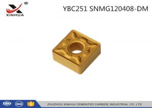 Best YBC251 Grade Tungsten Carbide Tool Inserts SNMG120408 High Wear Resistance wholesale