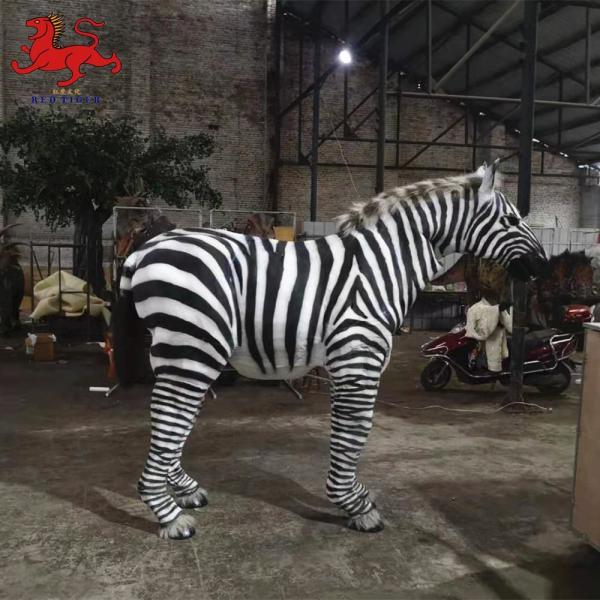 Cheap Manual Control Realistic Animatronic Zebra Customized Available for sale