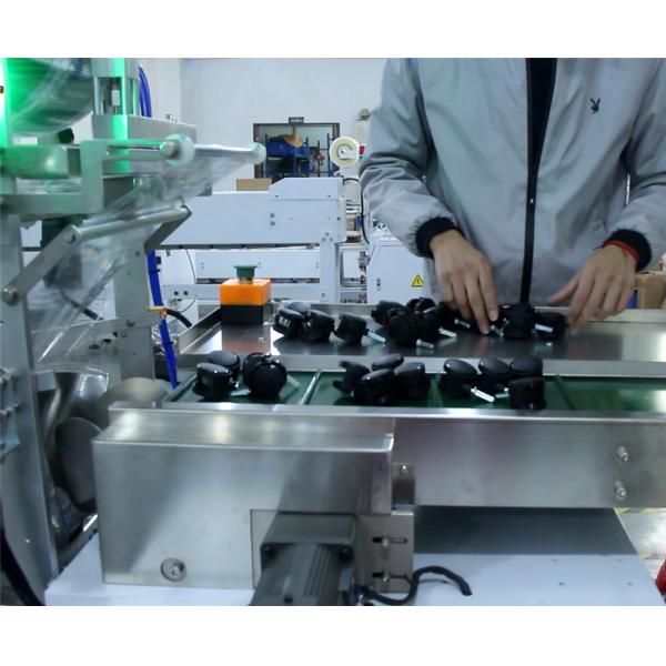 2023 Hot Sales Casters Manual Placement Sealing Bagging Packaging Machine With Printing Text Plastic Film