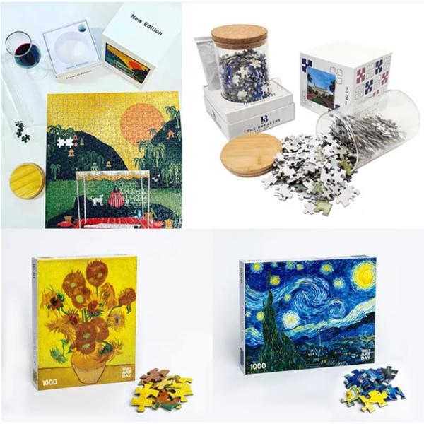 Eco Friendly Family Game Jigsaw Puzzle 70x50cm For Adults 14age+ 1000pcs