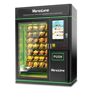 China MDB Fresh Salad Vending Machine CQC Approved 192 Pcs Capacity on sale