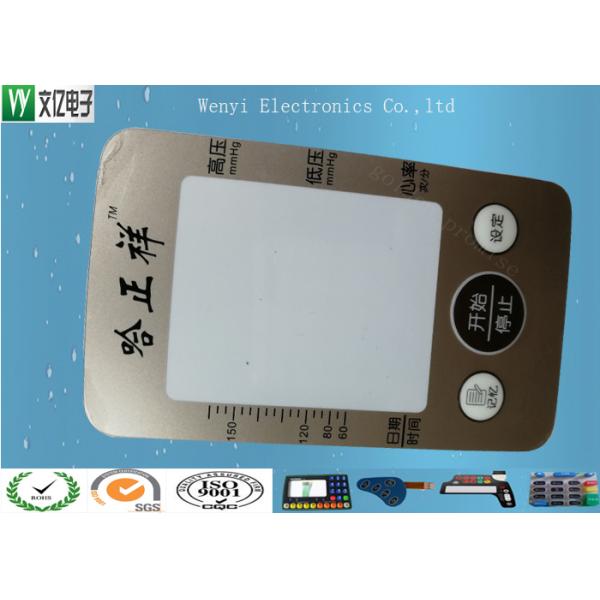Custom Made Capacitive Membrane Switch Fine High Glossy Or Sand Effect PC Overlay