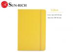 Office supplies lay out pu leather a5 size elastic closure custom notebook for