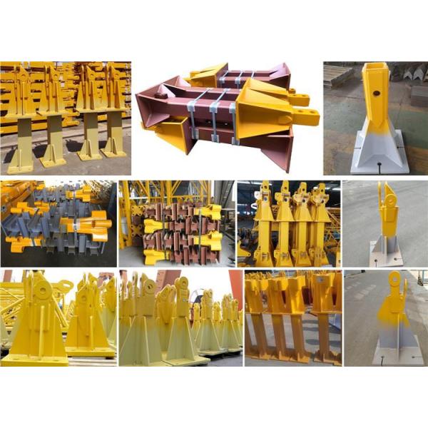 6.Fixing angle of ZTM tower crane L69 Tower Crane Fixed Leg Tower Crane Foundation Leg