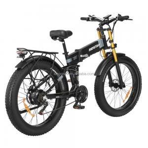 China Latest 48V 14Ah Lithium Battery Ridstar Electric Bike 750w Fat Tire on sale