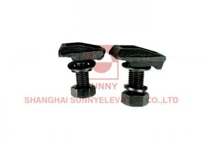 China Elevator Parts Elevator Guide Rail Clip , T Type Rail Clip T1 T2 T3 T4 T5 on sale