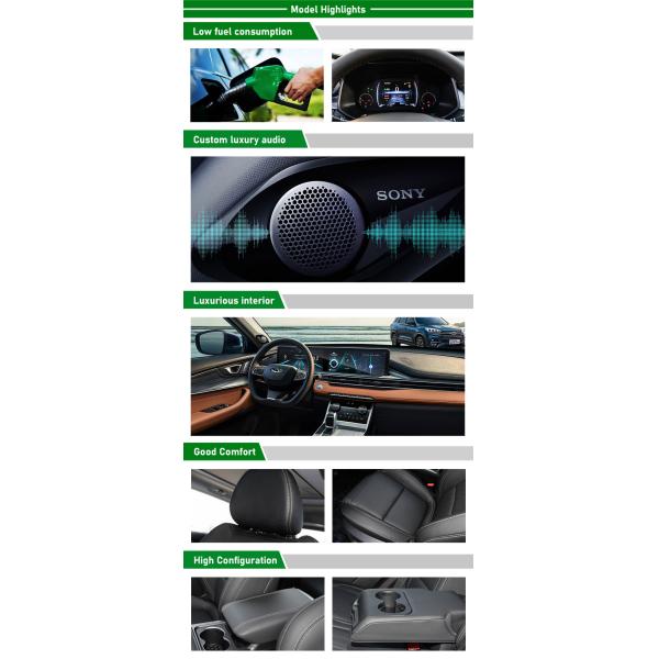 Chery Tiggo 2 3 4 5 6 7 3X T11 Pro Plus 2024 2023 Chirey Tigo 8 Pro Electric Steering System Length * Width * Height 4605*1878*1643mm