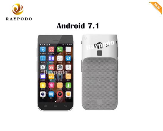 Cheap 5.5 " PDA Digital Personal Assistant , Android 7.1 Portable Barcode Scanner QR Code Scanning for sale