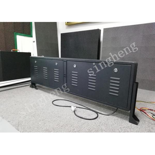 Mobile Advertising Bus LED Display 1192*232*75mm Screen Dimension 6mm Pixels