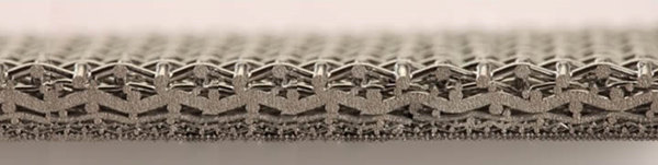 Monel Sintered Woven Wire Mesh Panels With Plain Weave / Dutch Weave