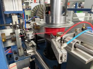Best Automatic Detection Automatic Cable Strapping Machine Coil With PLC Control Panel wholesale