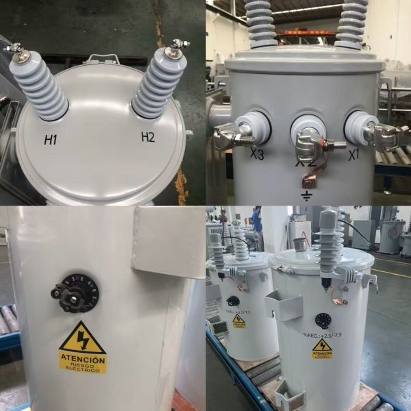 250 Kva Distribution Transformer Pole Mounted CSP Completely Self Protected Transformer