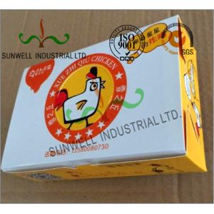 Best Double Wall Cardboard Food Packaging Boxes , Disposable Cardboard Burger Boxes wholesale
