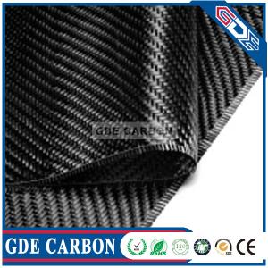 China 3K 200G 2x2 Twill/Plain Carbon Fiber Fabric on sale