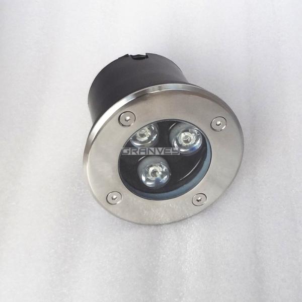 Decorative Round Led Underground Light 3w Up Light For Pathway / Driveway
