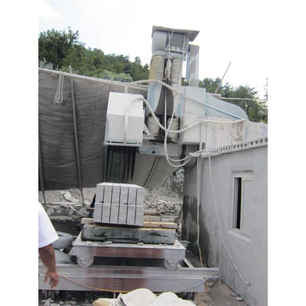 Stone Block Cutting 1000mm 1800mm blade Block Cutter Machine 22kw