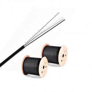 Best 2 Core FTTH Drop Cable Self Support G.657A2 3 Steel Wire LSZH GJYXCH wholesale