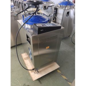 Best Microcomputer-Controlled Vertical Autoclave Machine with 0.22Mpa Working Pressure and Automatic Protection System wholesale