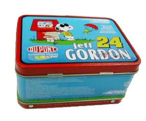 China Portable Cookie CMYK Pantone Rectangular Tin Can With Handle on sale