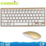 Mini 2.4G Wireless Keyboard Mouse Combo With Multimedia Function Keys