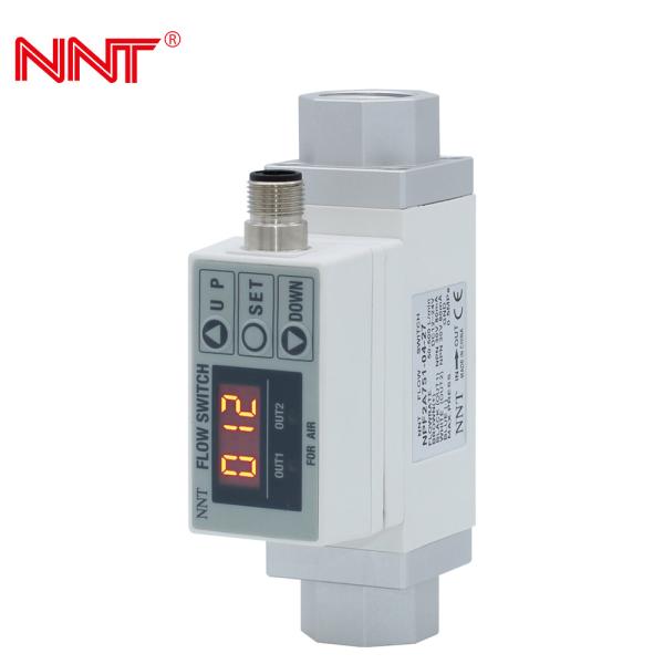 Cheap Separate Monitor Thermal Sensor For Flow Switch Digital Air Flow Two Color Display for sale