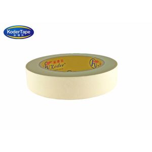 White Color Crepe Paper Colored Paper Core Masking Tape For Painting Masking