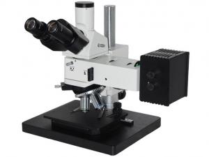 China Differential Interference Contrast Metallographic Industrial Inspection Microscope Halogen Light on sale