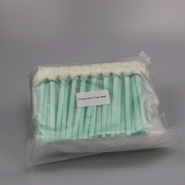 Round Foam Head Solvent Gun Cleaning Cotton Swabs For Printer Head Clean