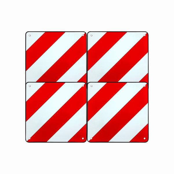 High Visibility Custom Rear Signage Reflective Rear Marking Plate For Heavy Vehicles