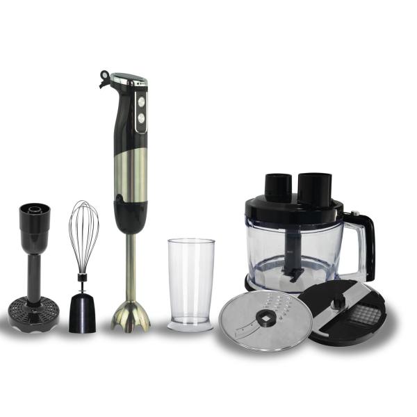 Durable 800W Hand Blender 20 Speed Portable Stick Blender With Turbo Mode