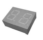 China Common Anode Multi Segment LED Display 7 Segment 0.43 Inch Dual Digits on sale