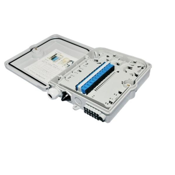 12 / 24 Port Indoor / Outdoor Fiber Termination Box FTTH FTTX FTTB