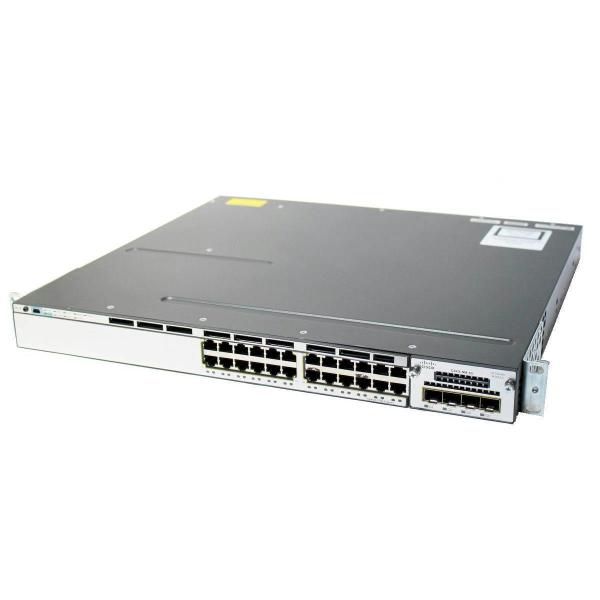 WS-C3750X-24P-S 3750-X PoE Switch Layer 3 24 X 10/100/1000 Ethernet PoE Ports and Networking for Your Business Expansion