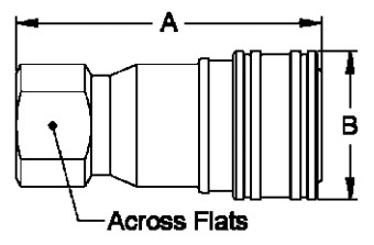 Gas Connection 0.75" Brass Quick Coupler , Universal Quick Connect Brass Fitting