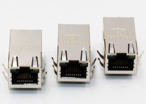 Best Splitters PCB PoE RJ45 Connector Single Port With 50 U&quot; Gold Plating Terminal wholesale