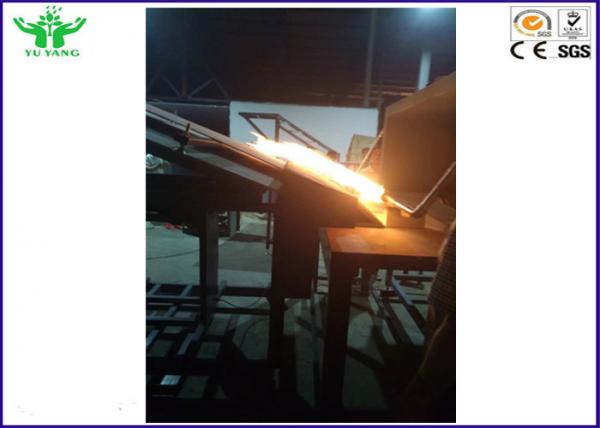 UL790 UL1730 Solar Cell & Roofing Spread Flame Test Apparatus Minimum 400 m2 / Min