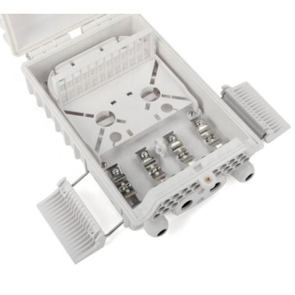 Odf Fiber Optic Terminal Box 24 Core Outdoor Waterproof IP65 FTTH 4 Inlet Port / 24 Out Port